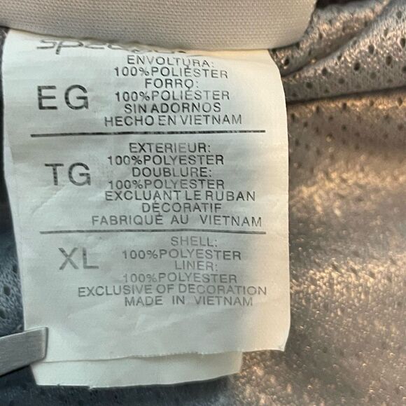 Speedo Quickdry Tartan Plaid Swim Trunks Black White Lined Board Shorts XL - Picture 5 of 6